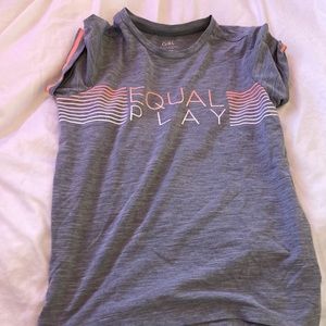 Girls athleta t shirt